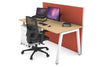 Horizon Quadro A Legs Office Desk [1400L x 800W with Cable Scallop] - Thumbnail 7 