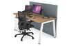 Horizon Quadro A Legs Office Desk [1400L x 800W with Cable Scallop] - Thumbnail 17 