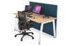 Horizon Quadro A Legs Office Desk [1400L x 800W with Cable Scallop] - Thumbnail 10 