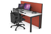 Horizon Quadro Square Legs Office Desk [1400L x 700W] - Thumbnail 25 