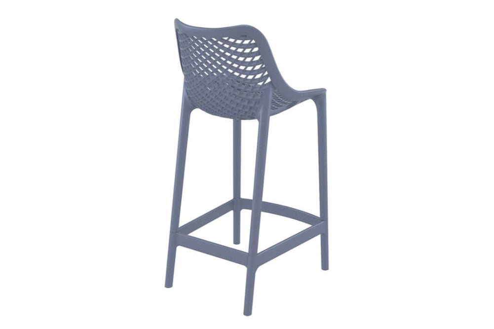 Hospitality Plus Air Bar Stool - 650mm Seat Height [960H x 440W]-white  