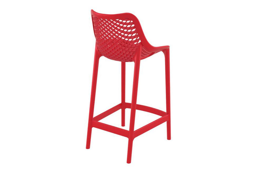 Hospitality Plus Air Bar Stool - 650mm Seat Height [960H x 440W]-white  