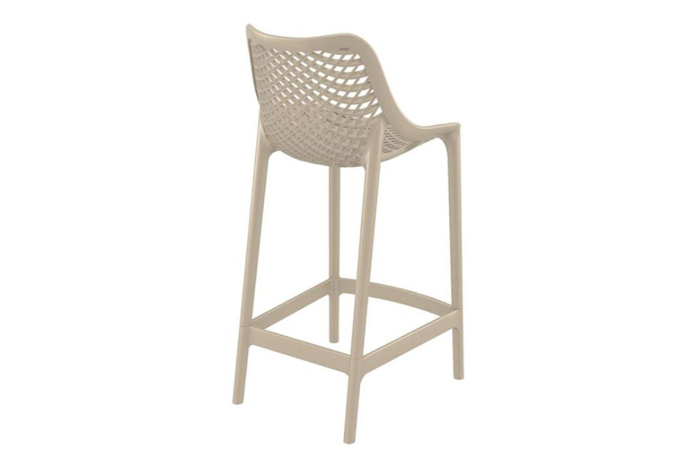 Hospitality Plus Air Bar Stool - 650mm Seat Height [960H x 440W]-white  