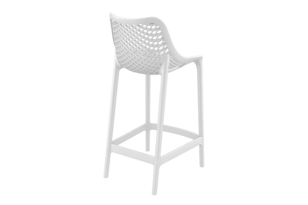 Hospitality Plus Air Bar Stool - 650mm Seat Height [960H x 440W]-white  
