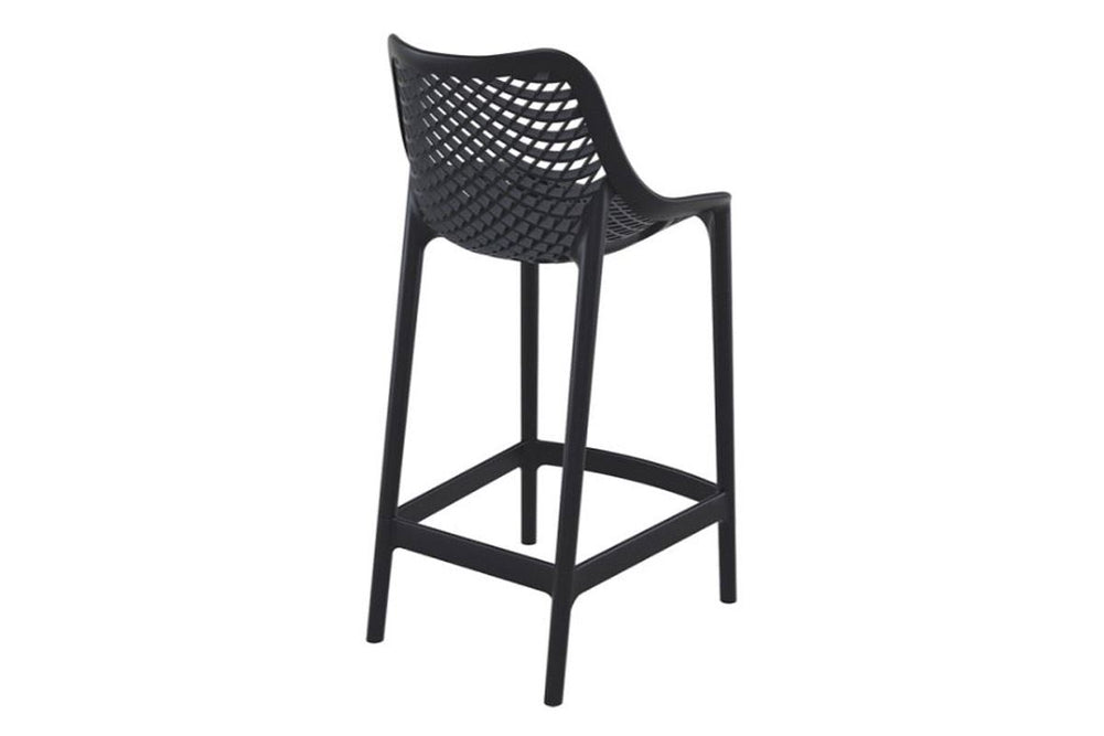 Hospitality Plus Air Bar Stool - 650mm Seat Height [960H x 440W]-white  