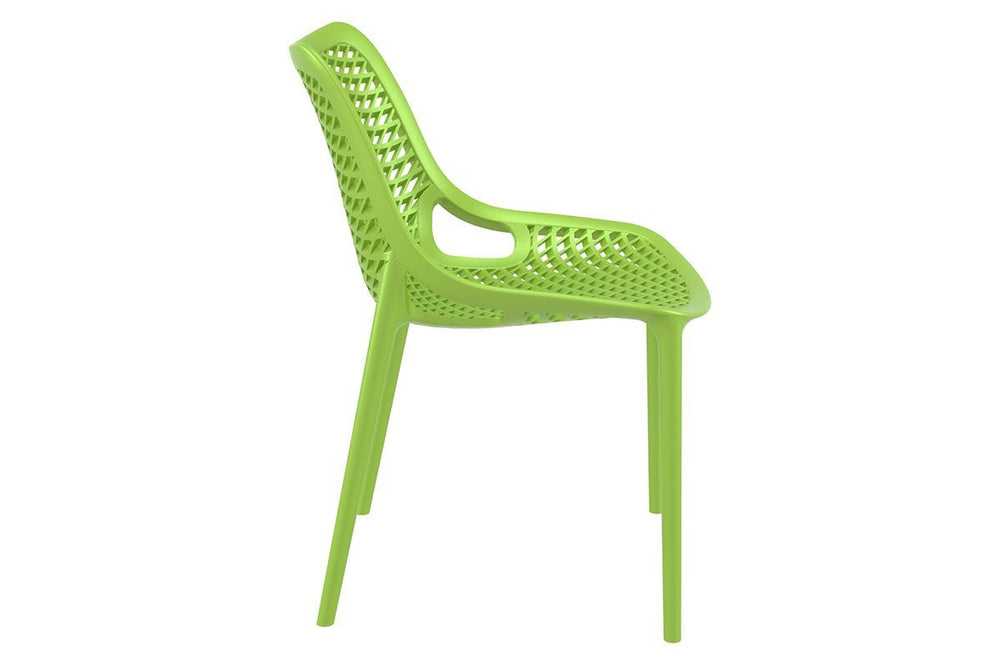 Hospitality Plus Casual Air Chair - No Arm-white  