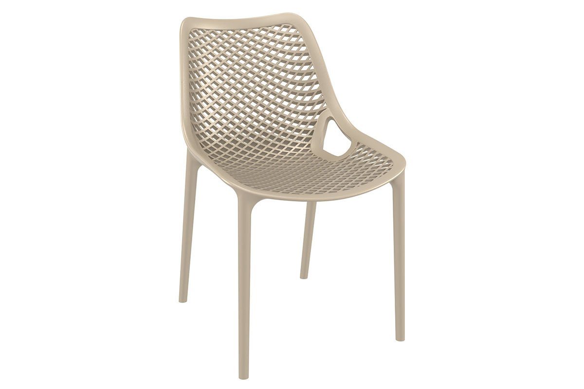 Hospitality Plus Casual Air Chair - No Arm Hospitality Plus taupe 