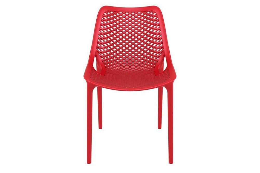 Hospitality Plus Casual Air Chair - No Arm-white  