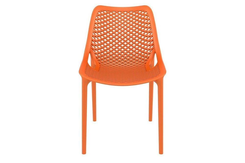 Hospitality Plus Casual Air Chair - No Arm-white  