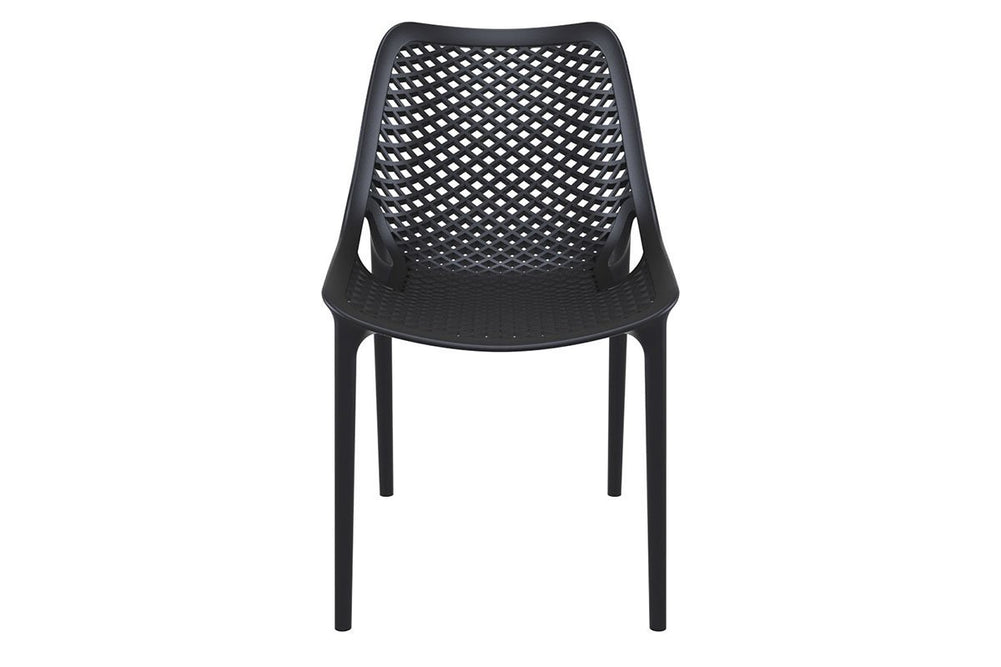 Hospitality Plus Casual Air Chair - No Arm-white  