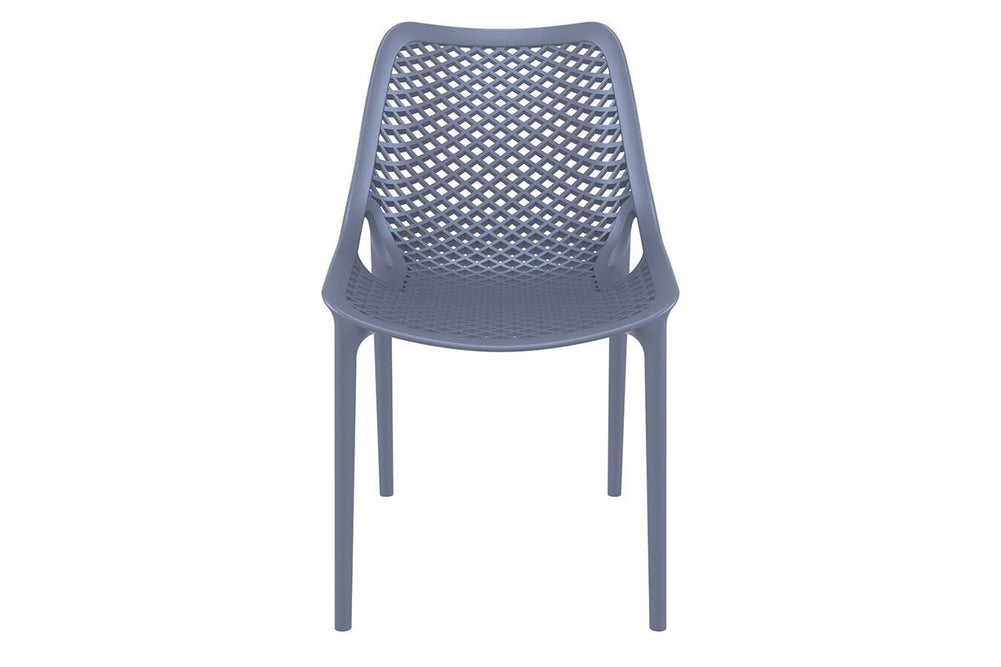 Hospitality Plus Casual Air Chair - No Arm-white  