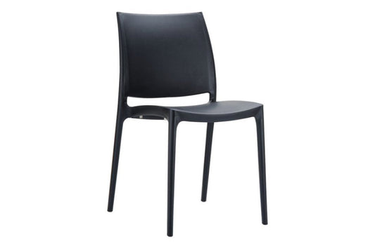 Hospitality Plus Commercial Maya Chair Hospitality Plus black none 