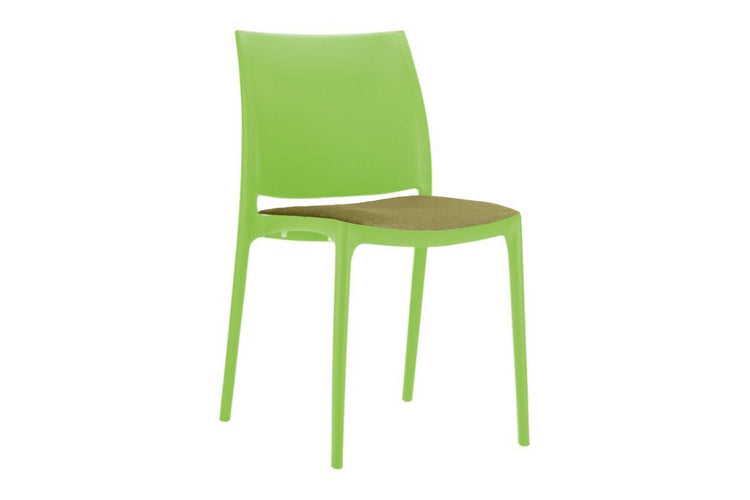 Hospitality Plus Commercial Maya Chair Hospitality Plus green olive green cushion 
