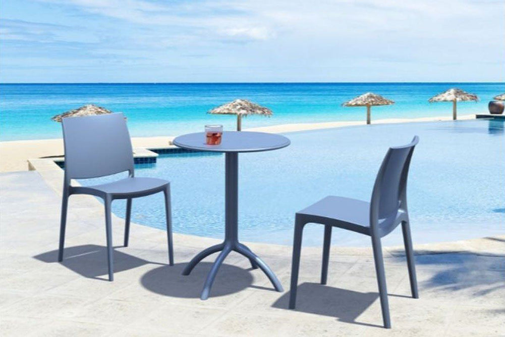 Hospitality Plus Commercial Maya Chair-white taupe cushion 