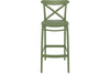 Hospitality Plus Cross Bar Stool - 750mm Seat Height [1060H x 450W] - Thumbnail 17 