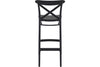 Hospitality Plus Cross Bar Stool - 750mm Seat Height [1060H x 450W] - Thumbnail 16 