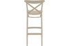 Hospitality Plus Cross Bar Stool - 750mm Seat Height [1060H x 450W] - Thumbnail 27 
