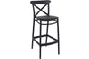 Hospitality Plus Cross Bar Stool - 750mm Seat Height [1060H x 450W] - Thumbnail 13 