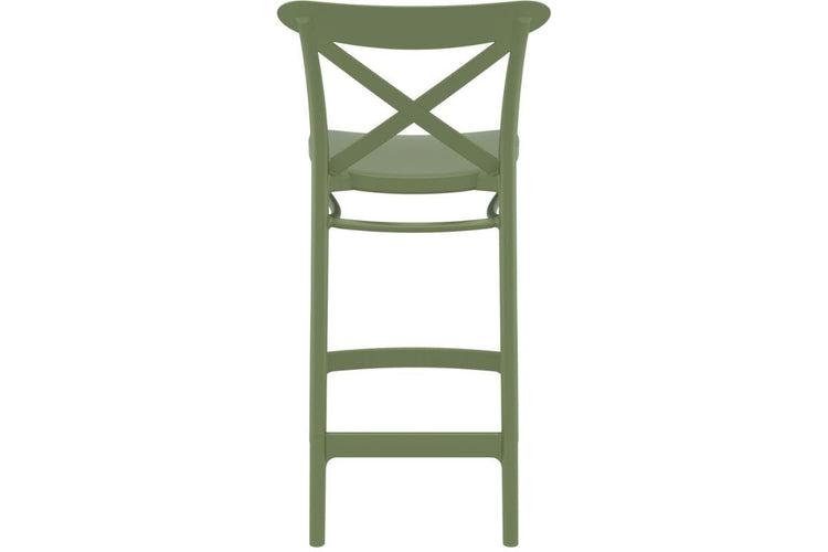 Hospitality Plus Cross Bar Stool [960H x 450W] Hospitality Plus 