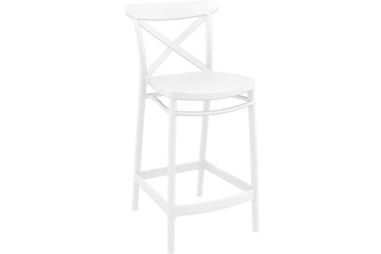 Hospitality Plus Cross Bar Stool [960H x 450W] Hospitality Plus 