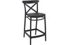 Hospitality Plus Cross Bar Stool - 650mm Seat Height [960H x 450W] - Thumbnail 13 