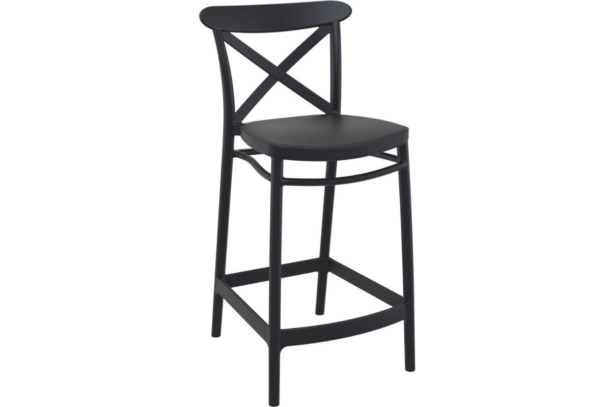 Hospitality Plus Cross Bar Stool [960H x 450W] Hospitality Plus 