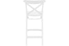Hospitality Plus Cross Bar Stool - 650mm Seat Height [960H x 450W] - Thumbnail 6 