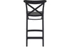Hospitality Plus Cross Bar Stool - 650mm Seat Height [960H x 450W] - Thumbnail 16 