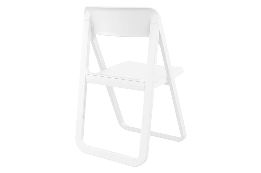 Hospitality Plus Dream Folding Chair-white  