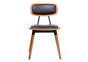 Hospitality Plus Felix Chair - Vinyl Seat Hospitality Plus lancaster oak 
