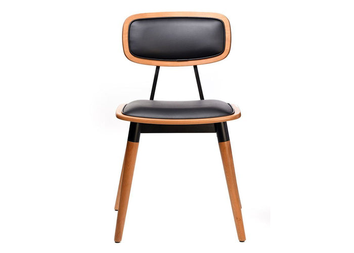 Hospitality Plus Felix Chair - Vinyl Seat Hospitality Plus lancaster oak 