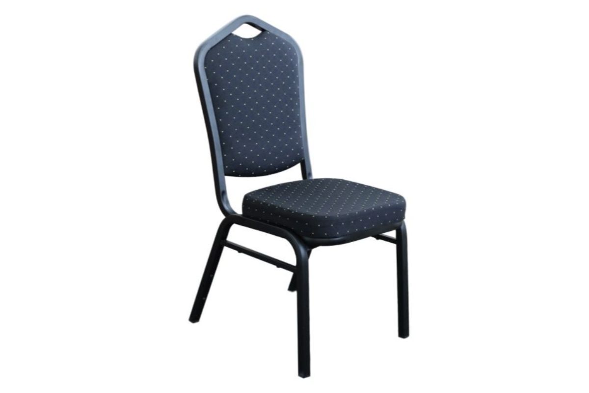 Hospitality Plus Function Chair Hospitality Plus black fabric/black frame 