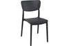 Hospitality Plus Lucy Dining Chair - Stackable Outdoor/Indoor Chair - Thumbnail 3 