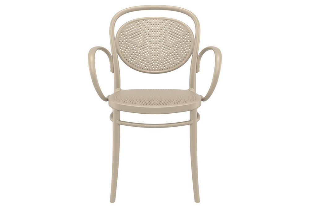 Hospitality Plus Marcel XL Armchair-taupe  