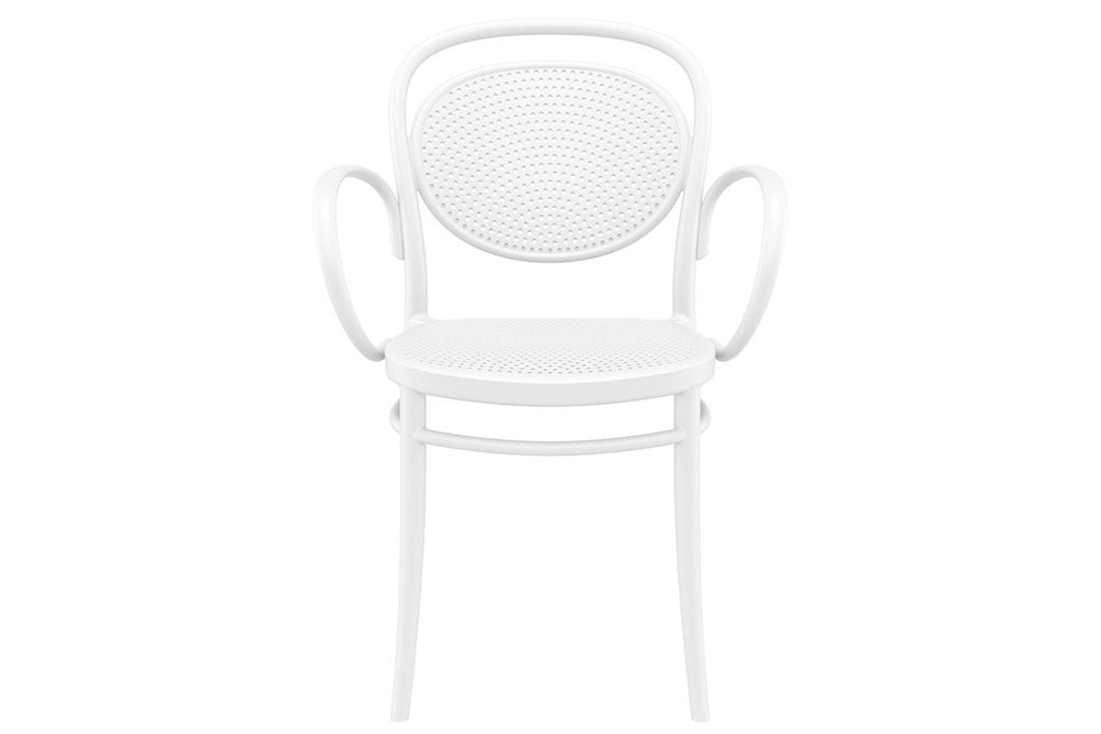Hospitality Plus Marcel XL Armchair-white  