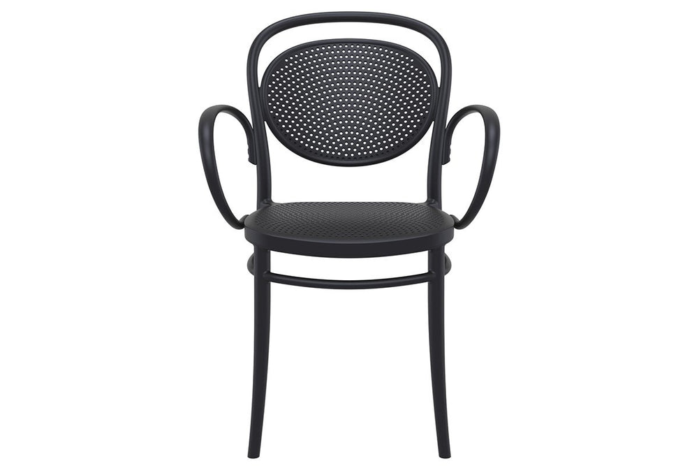 Hospitality Plus Marcel XL Armchair-black  
