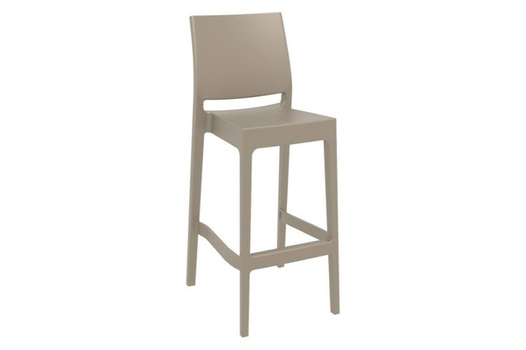 Hospitality Plus Maya Bar Stool [1080H x 400W] Hospitality Plus taupe 