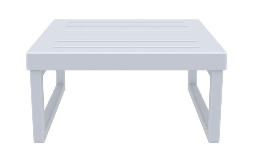 Hospitality Plus Mykonos Outdoor Table-white light brown 