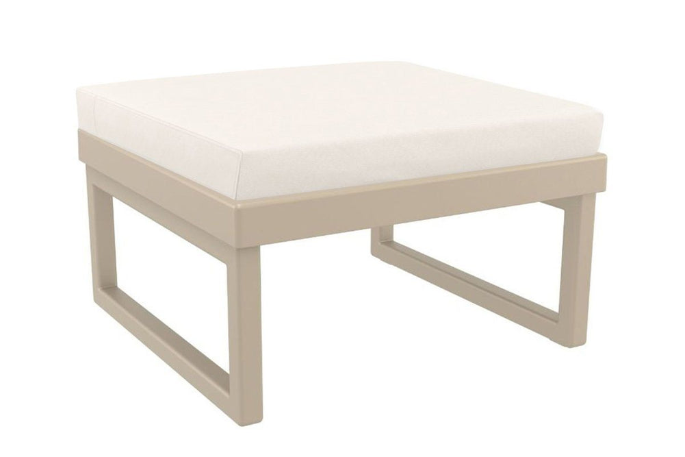 Hospitality Plus Mykonos Outdoor Table-taupe beige 