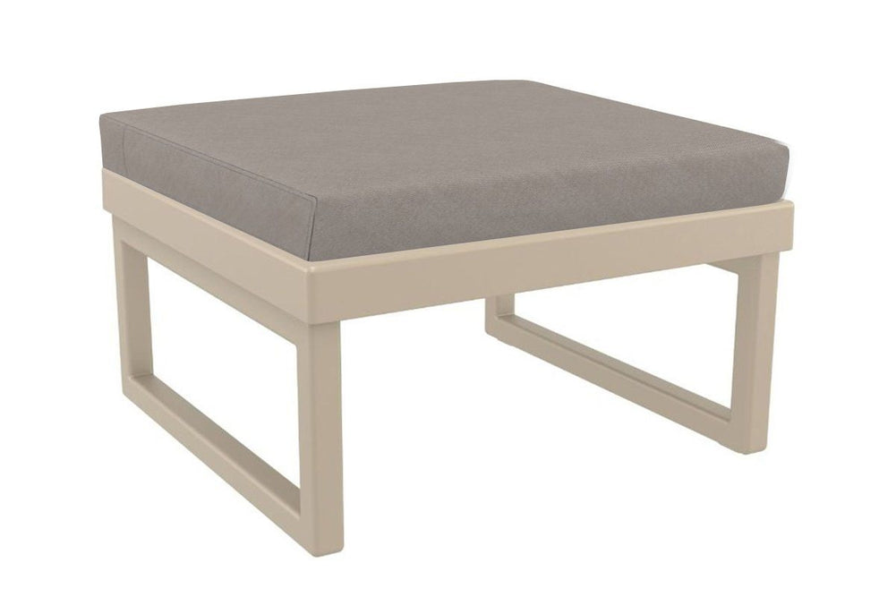 Hospitality Plus Mykonos Outdoor Table-taupe light brown 