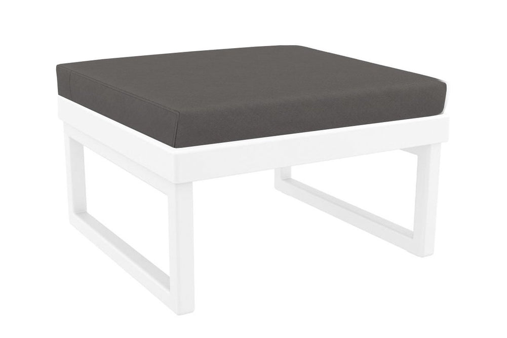 Hospitality Plus Mykonos Outdoor Table-white light brown 