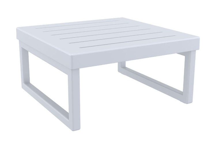 Hospitality Plus Mykonos Outdoor Table Hospitality Plus silver grey none 