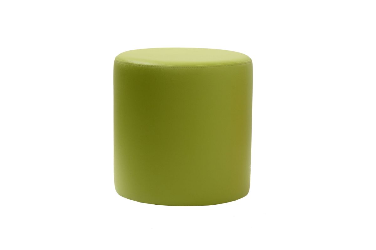 Hospitality Plus Round Ottoman Hospitality Plus green 