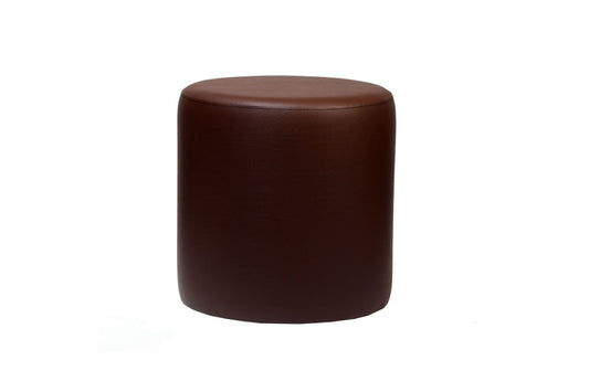 Hospitality Plus Round Ottoman Hospitality Plus chocolate 