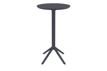 Hospitality Plus Siesta Sky Folding Bar Table - Round [600mm]