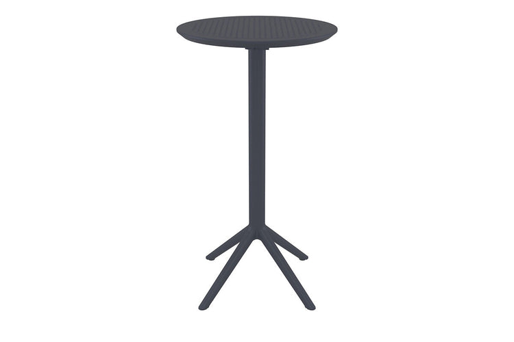 Hospitality Plus Siesta Sky Folding Bar Table - Round [600mm] Hospitality Plus anthracite 