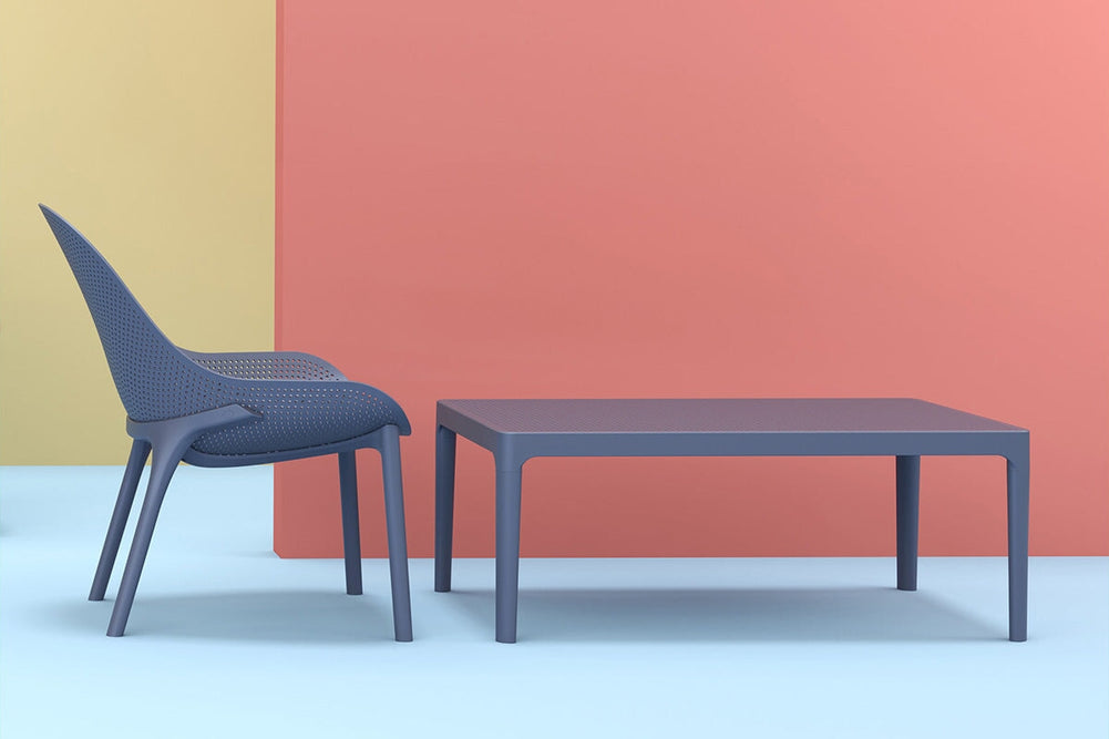 Hospitality Plus Siesta Sky Lounge Table-taupe  