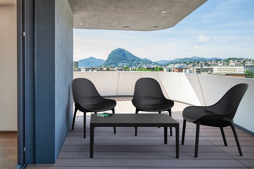 Hospitality Plus Siesta Sky Lounge Table-taupe  