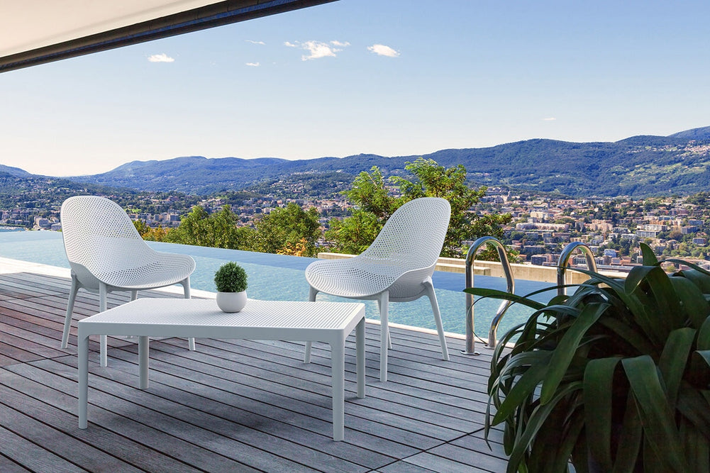 Hospitality Plus Siesta Sky Lounge Table-taupe  