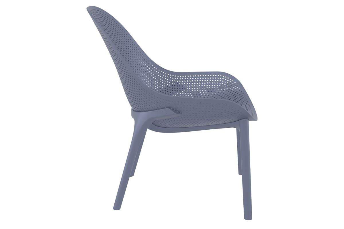 Hospitality Plus Sky Lounge Chair - Indoor/Outdoor Commercial-grade Hospitality Plus 